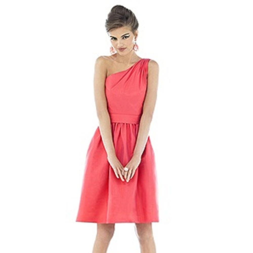 Alfred Sung Bridesmaid Dress D530 Atlantis Size 10